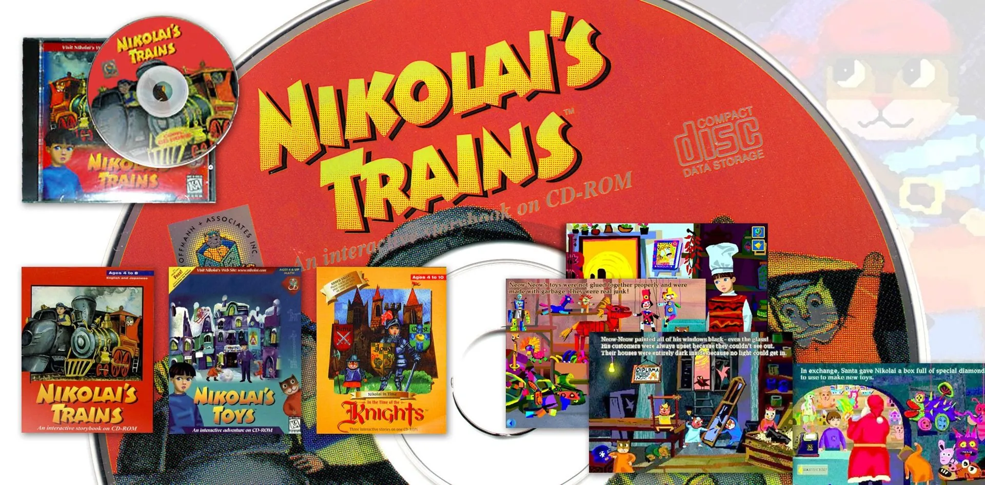 Nikolai's Trains educational CD-ROM game