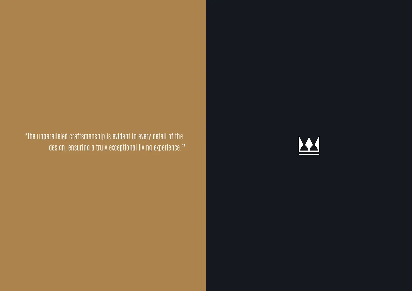 Closing quote on craftsmanship and the crown mark