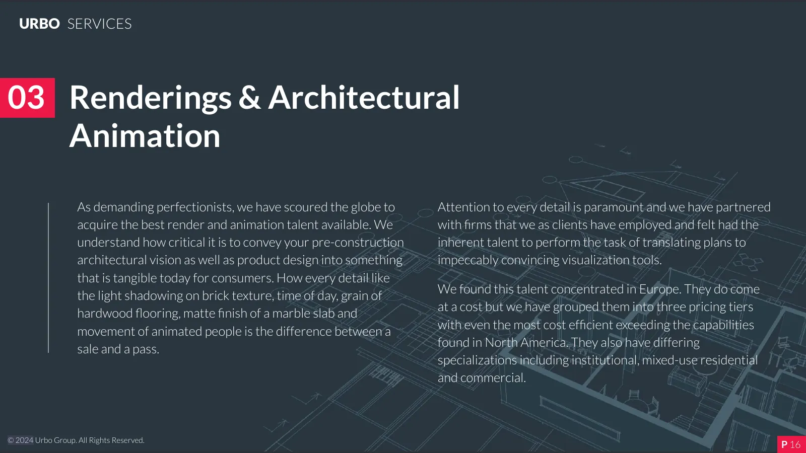 03 Renderings and architectural animation